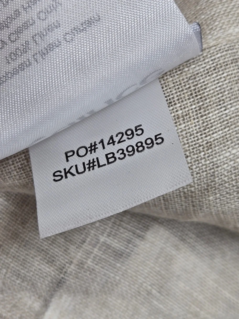 NWT QUINCE 4 Set 48x96 European Linen Sheer Curtains Flax 9321